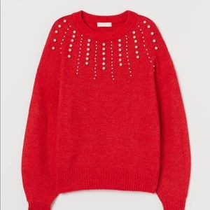 Festive Red Sweater